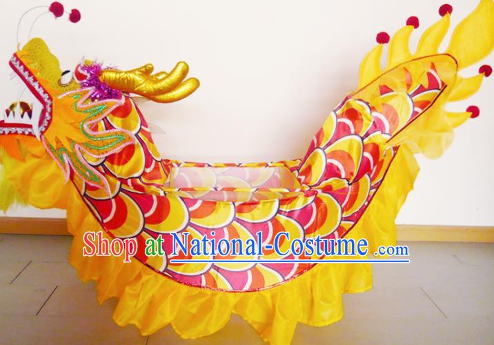 Chinese New Year Folk Dance Dragon Boat Traditional Dance Prop for Kids