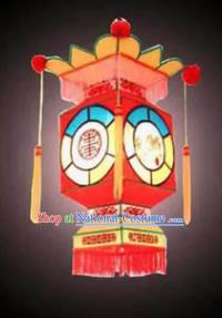 Chinese Traditional Handmade Red Palace Lantern New Year Hanging Lamp Lantern Festival Lanterns