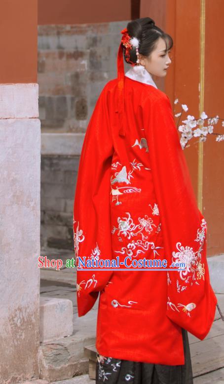 Traditional Chinese Ming Dynasty Nobility Lady Replica Costumes Ancient Princess Hanfu Dress for Women