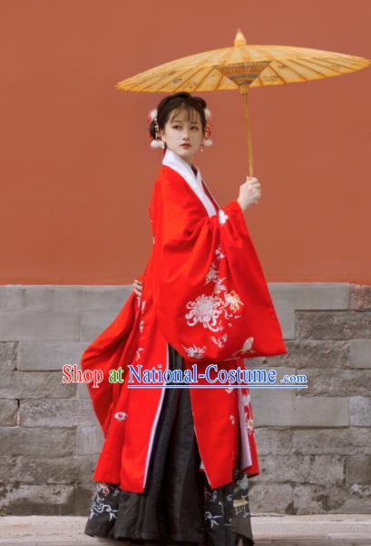 Traditional Chinese Ming Dynasty Nobility Lady Replica Costumes Ancient Princess Hanfu Dress for Women