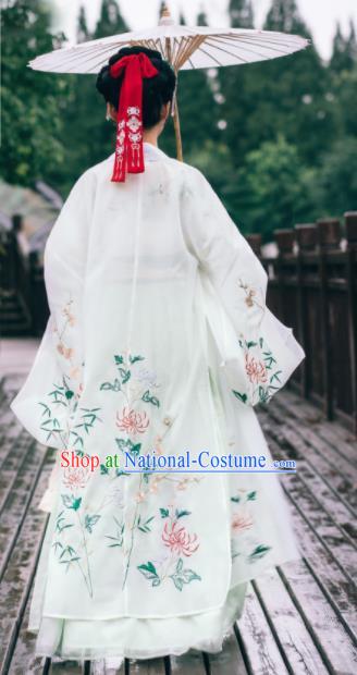 Ancient Chinese Tang Dynasty Imperial Concubine Embroidered Historical Costumes for Women