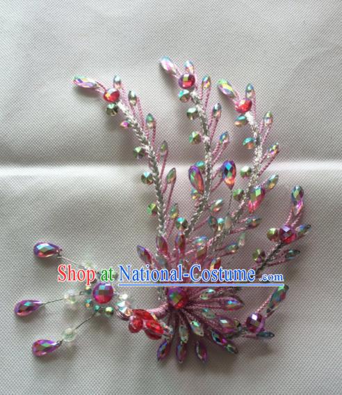 Chinese Beijing Opera Nobility Lady Phoenix Hairpins Traditional Peking Opera Diva Hair Accessories for Women