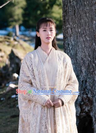 Ancient Chinese Drama Female Swordsman Mo Shanshan Ever Night Traditional Tang Dynasty Knight Costumes for Women