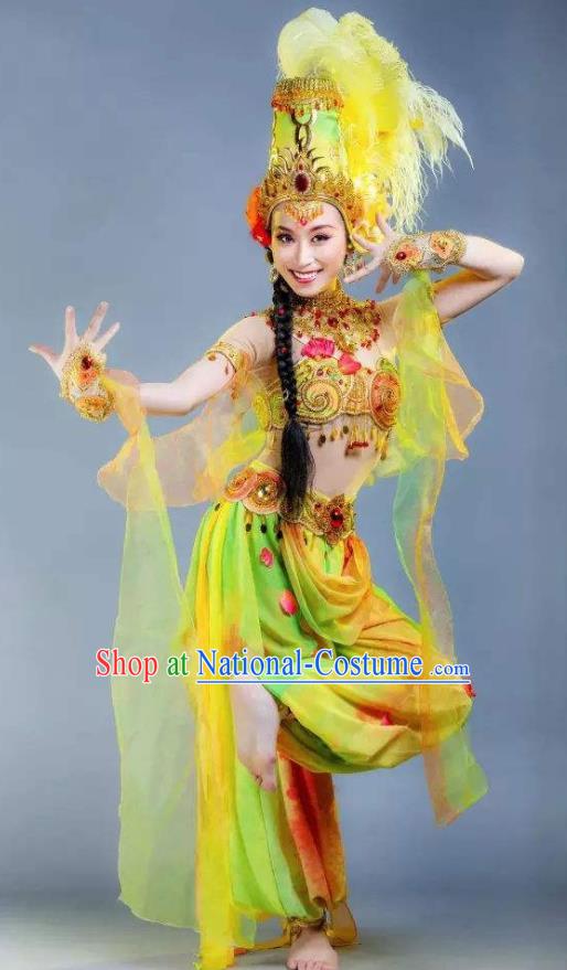 Chinese Back to the Silk Road Kazak Nationality Folk Dance Dress Stage Performance Ethnic Costume for Women