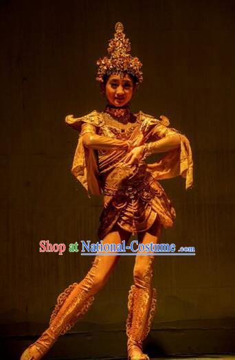 Chinese Dharma Legends in Famen Temple Ancient Classical Dance Dress Stage Performance Costume and Headpiece for Women