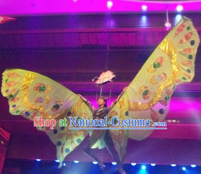 Chinese Back to Song Dynasty Classical Butterfly Dance Dress Stage Performance Costume for Women