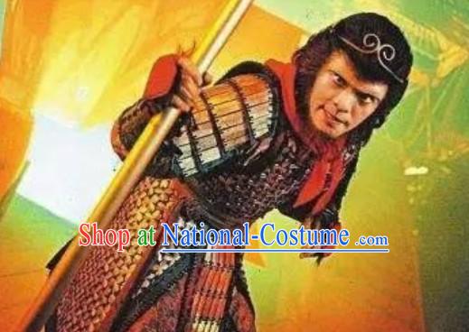 Journey to the West Stephan Chow Version Monkey King Costume Armor Complete Set