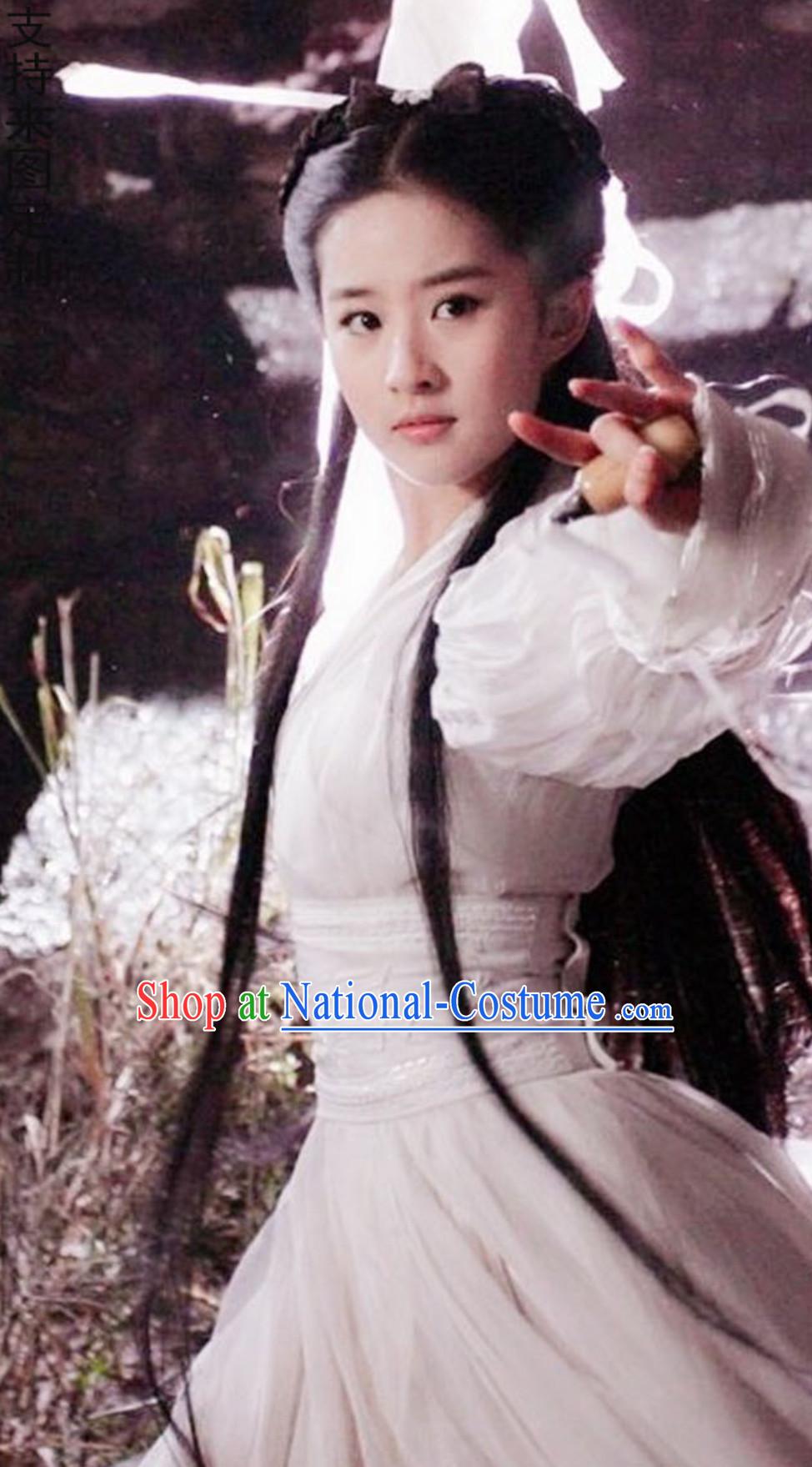 Shen Diao Xia Lv Liu Yifei Xiao Long Nv Dragon Lady Drama Costume Complete Set