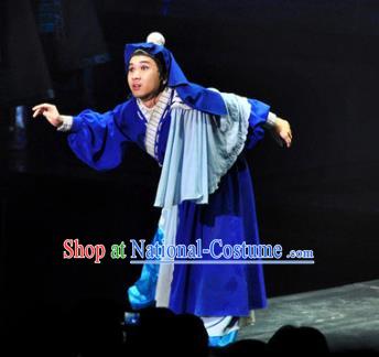 Chinese Picturesque Huizhou Ancient Swordsman Dance Clothing Stage Performance Costume for Men