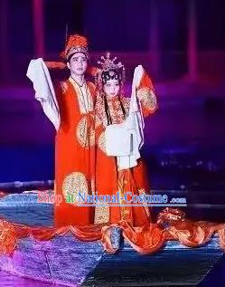 Chinese The Dream Of The Peony Pavilion Wedding Stage Performance Dance Costumes for Women for Men