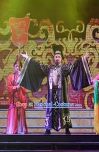 Chinese Han Wind Float In The Sky Han Dynasty Emperor Liu Bang Clothing Stage Performance Dance Costume for Men