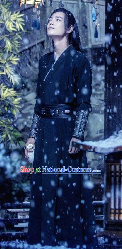 Drama The Untamed Chinese Ancient Swordsman Patriarch Wei Wuxian Xiao Zhan Costumes for Men