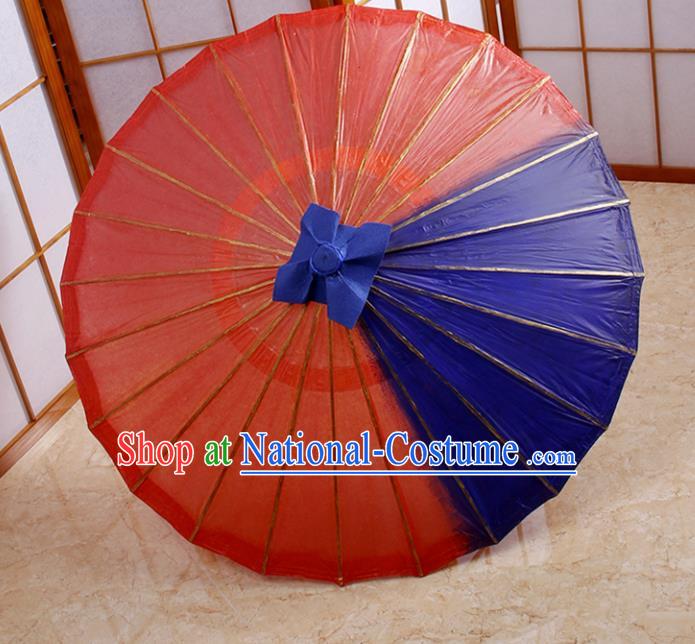 Traditional Chinese Cosplay Swordsman Red Umbrella Ancient Princess Umbrella for Women