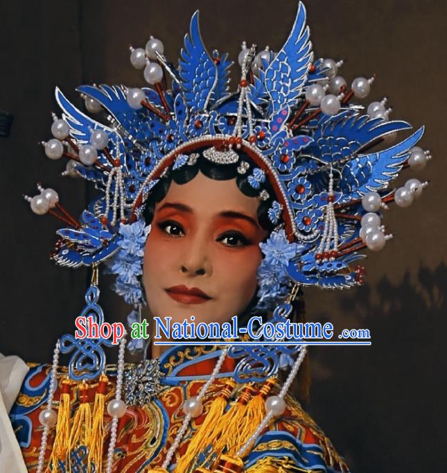 Traditional Chinese Beijing Opera Phoenix Coronet Hairpins Ancient Princess Hanfu Hair Accessories for Women