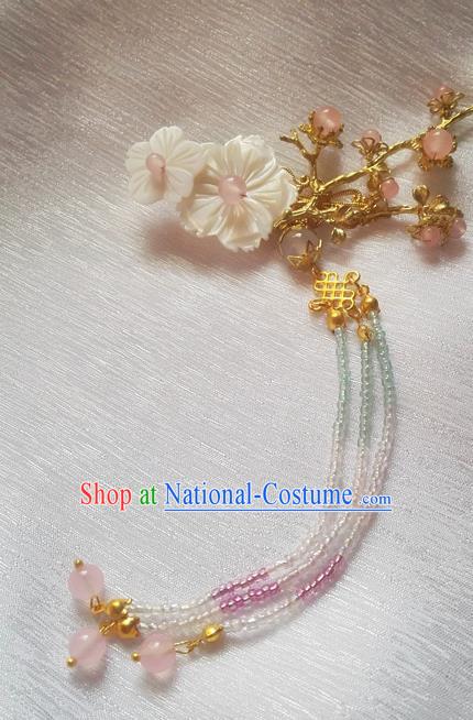 Traditional Chinese Classical Plum Hair Claw Hairpins Ancient Princess Hanfu Hair Accessories for Women