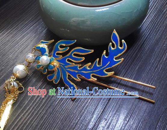 Traditional Chinese Classical Phoenix Hairpins Ancient Princess Hanfu Hair Accessories for Women