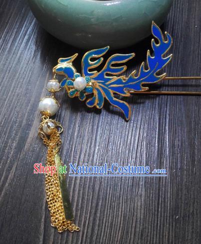 Traditional Chinese Classical Phoenix Hairpins Ancient Princess Hanfu Hair Accessories for Women