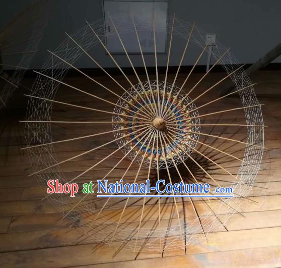 Chinese Handmade Bamboo Umbrella Traditional Decoration Umbrellas