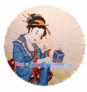 Japanese Handmade Printing Oil Paper Umbrella Traditional Dance Umbrellas