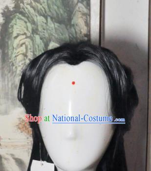 Traditional Chinese Cosplay Taoist Nun Wigs Sheath Ancient Swordsman Goddess Chignon for Women