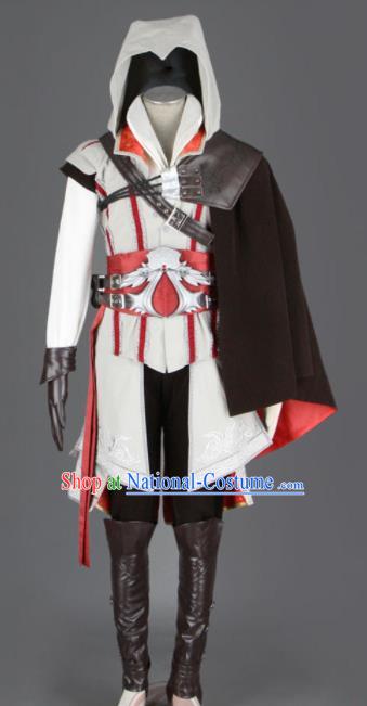 Traditional Chinese Cosplay Assassin Costumes Ancient Swordsman Clothing for Men