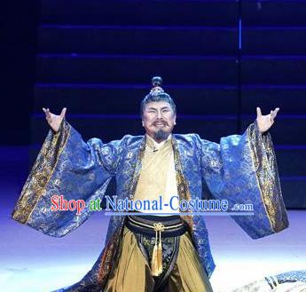 Chinese Drama Guangling Verse Ancient Jin Dynasty Official Clothing Stage Performance Dance Costume for Men