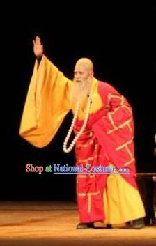 Chinese Drama New Dragon Inn Ancient Monk Clothing Stage Performance Dance Costume for Men