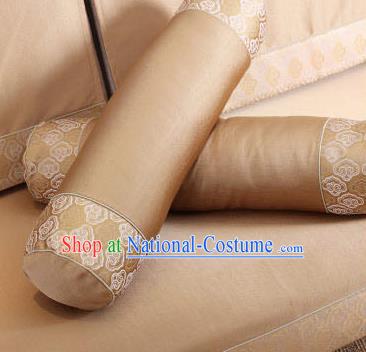 Traditional Chinese Home Decoration Accessories Pillowslip Cloud Pattern Golden Brocade Cover