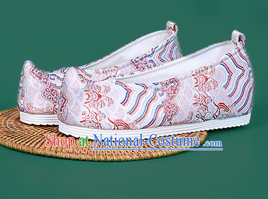 Chinese National Brocade Shoes Traditional Hanfu Shoes Princess Shoes Opera Shoes for Women