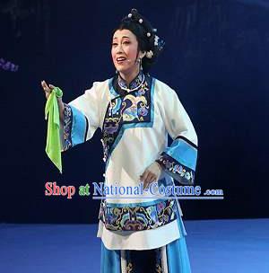 Chinese Moon Shines On Sugarbush Ferry Dance White Dress Stage Performance Dance Costume and Headpiece for Women