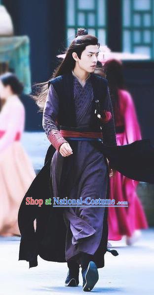 Drama The Untamed Chinese Ancient Swordsman Wei Wuxian Xiao Zhan Costumes for Men