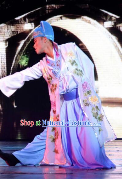 Gucuo Marriage Chinese Traditional Beijing Opera Niche Clothing Stage Performance Dance Costume for Men