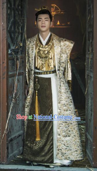 Drama Young Blood Ancient Chinese Song Dynasty Swordsman Prince Costumes for Men