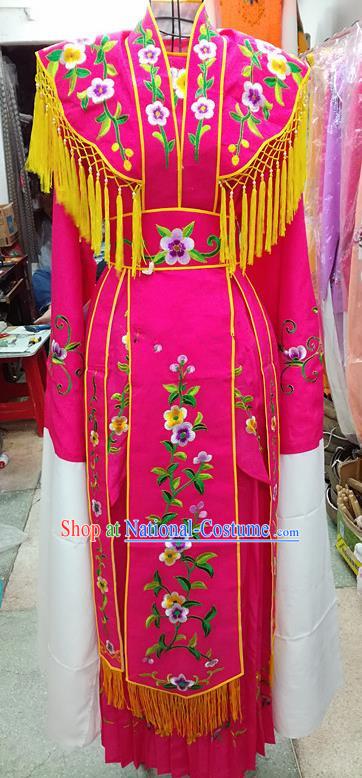 Chinese Traditional Beijing Opera Young Lady Costume Peking Opera Diva Dress for Adults