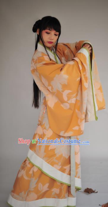 Chinese Ancient Princess Hanfu Dress Han Dynasty Palace Lady Historical Costumes Complete Set