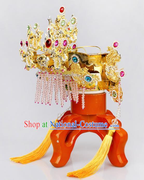 Chinese Traditional Religious Hair Accessories Feng Shui Buddhism Avalokitesvara Hat