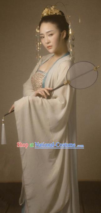 Chinese Ancient Drama Imperial Consort Hanfu Dress Traditional Tang Dynasty Palace Lady Historical Costume for Women