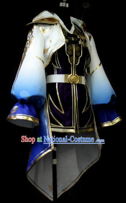 Chinese Ancient Cosplay Costume Traditional Swordsman Clothing for Men