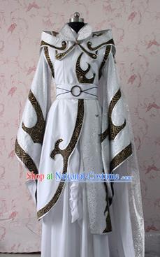 Chinese Ancient Swordsman Costume Traditional Cosplay Royal Highness Clothing for Men