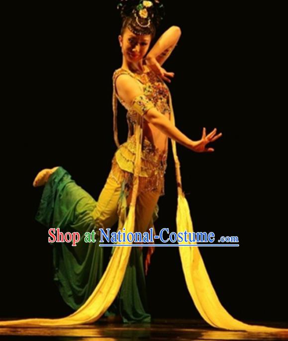 Traditional Chinese Classical Dance Costume China Ancient Flying Apsaras Dance Dress for Women