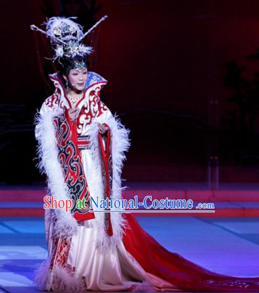 Traditional Chinese Ancient Spring and Autumn Period Imperial Concubine Xi Shi Historical Costume