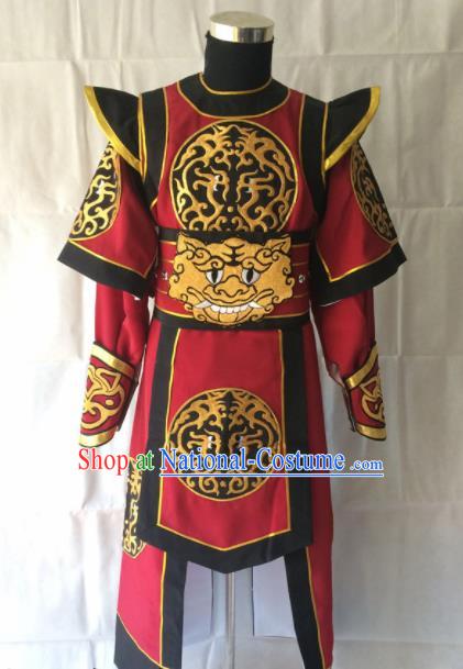 Traditional Chinese Beijing Opera Takefu Costume Peking Opera Swordsman Clothing