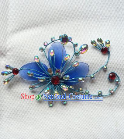 Asian Chinese Beijing Opera Actress Phoenix Coronet Hair Accessories Ancient Princess Hat for Women