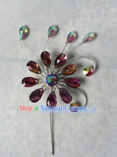 Asian Chinese Beijing Opera Hair Accessories Ancient Princess Hairpins Hair Clip for Women