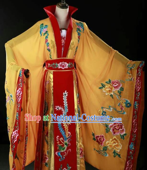 Traditional Chinese Beijing Opera Actress Costume Ancient Palace Queen Dress for Women