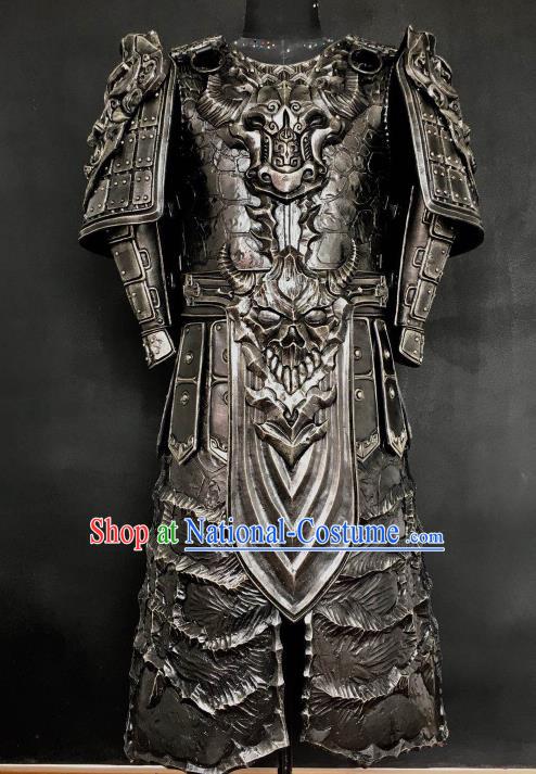 Chinese Han Dynasty Warrior Costume Ancient Drama General Body Armor Complete Set