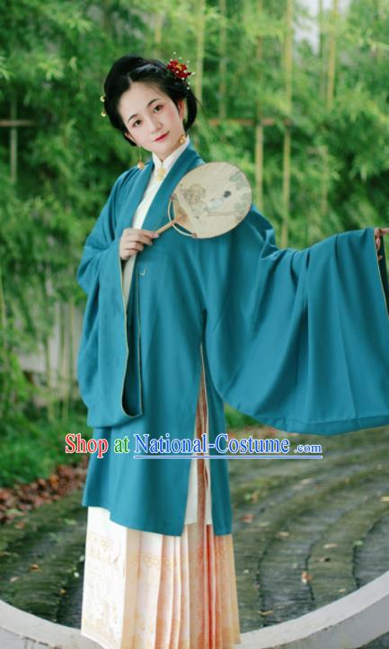 Chinese Ancient Peri Hanfu Dress Traditional Ming Dynasty Imperial Consort Historical Costume for Women