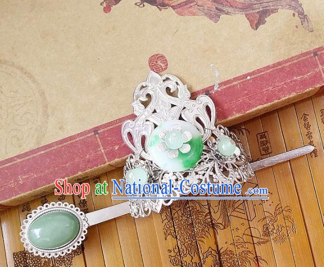 Chinese Ancient Nobility Childe Hair Accessories Palace Traditional Hanfu Hair Crown Hairpins for Men