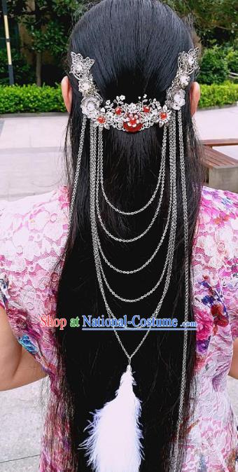 Chinese Ancient Princess Hair Accessories Traditional Hanfu Hair Clasp Hairpins for Women