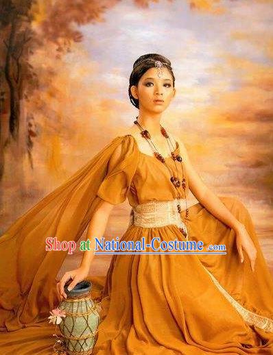 Traditional Greek Goddess Costume Ancient Greek Queen Dress for Women